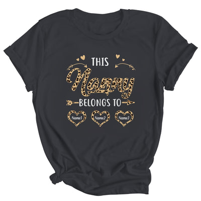 Personalized This Nanny Belongs To Custom Nanny Kids Name Leopard Mothers Day Birthday Christmas