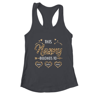 Personalized This Nanny Belongs To Custom Nanny Kids Name Leopard Mothers Day Birthday Christmas
