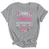 Personalized This Nanny Is Blessed With Kids Custom Nanny Name Flower Mothers Day Birthday Christmas Shirt & Tank Top | siriusteestore