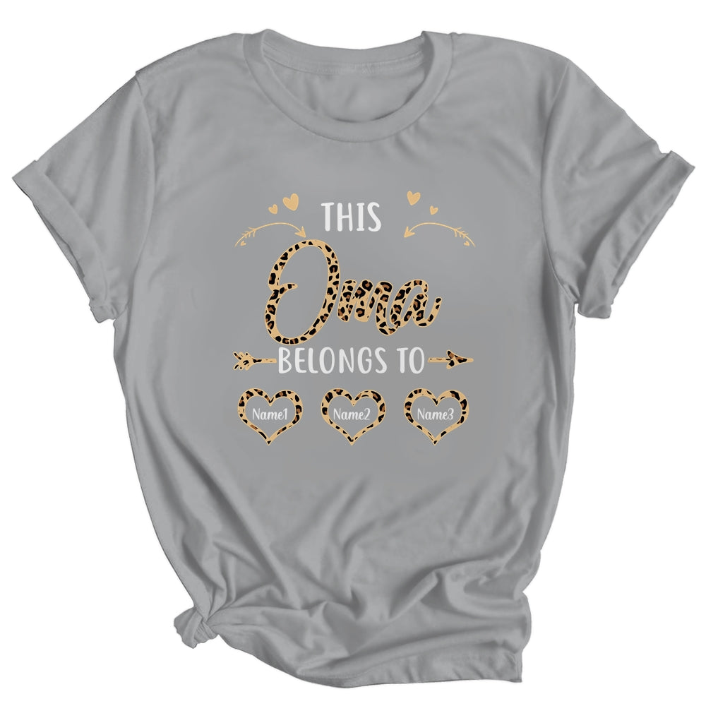 Personalized This Oma Belongs To Custom Oma Kids Name Leopard Mothers Day Birthday Christmas