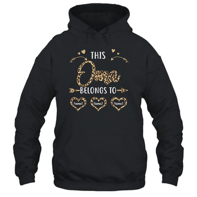 Personalized This Oma Belongs To Custom Oma Kids Name Leopard Mothers Day Birthday Christmas