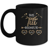 Personalized This Titi Belongs To Custom Titi Kids Name Leopard Mothers Day Birthday Christmas Mug | siriusteestore