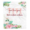 Personalized Titi Blanket From Niece Nephew We Love You Floral Titi Birthday Mothers Day Christmas Customized Fleece Throw Blanket | siriusteestore