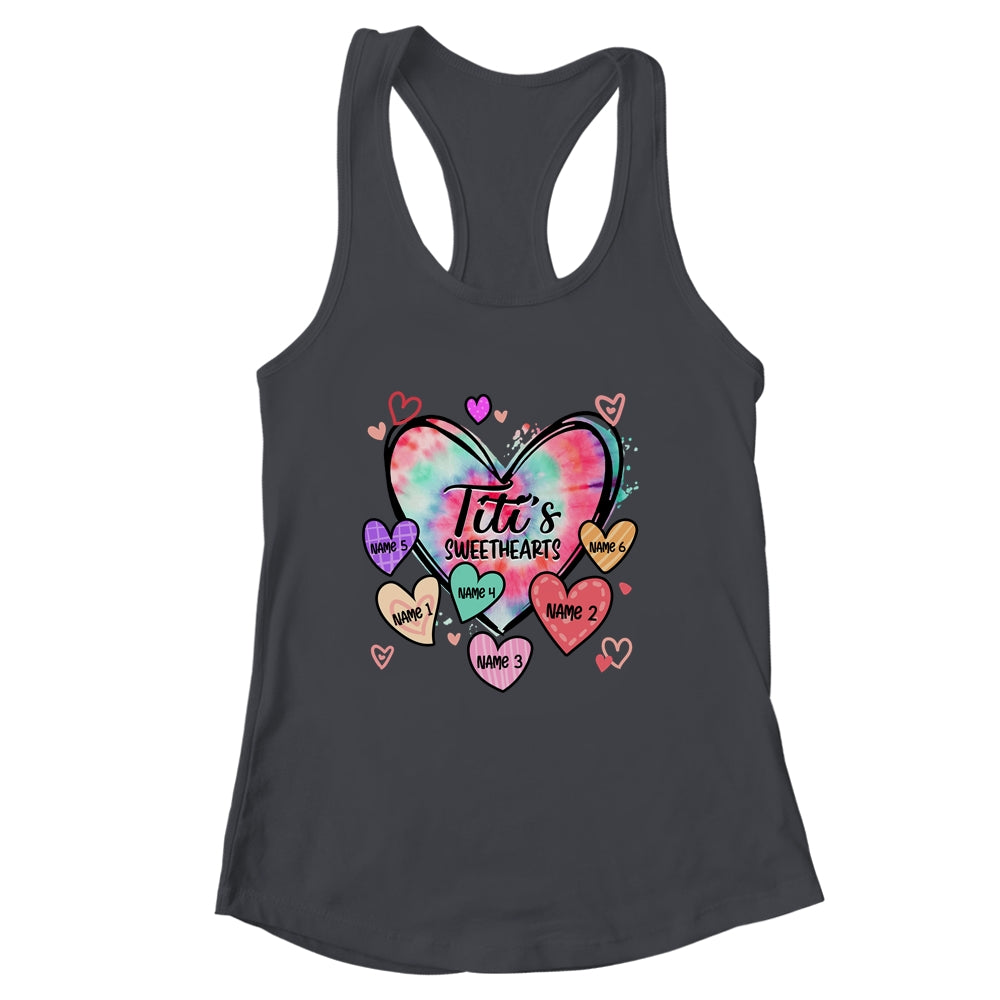 Personalized Titi Sweethearts Custom With Kids Name Valentines Day Mothers Day Birthday Christmas Shirt & Tank Top | siriusteestore
