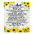 Personalized To My Aunt Blanket From Niece Nephew Thank You For All Wood Sunflower Aunt Birthday Mothers Day Christmas Customized Bed Fleece Throw Blanket | siriusteestore