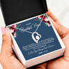 Forever Love Necklace | Personalized To My Beautiful Niece Necklace From Aunt Uncle Braver Stronger Smarter Niece Pendant Jewelry Birthday Graduation Christmas Customized Message Card | siriusteestore
