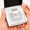 Interlocking Hearts Necklace | Personalized To My Beautiful Soulmate Necklace From Husband If I Could Give You Future Wife Birthday Anniversary Christmas Customized Gift Box Message Card | siriusteestore