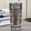 Personalized To My Bestie From Best Friend Stainless Steel Tumbler Cup Colorful Tree You Are My Person Soul Sister Coworker Unique Bestie Birthday Christmas Travel Mug | siriusteestore