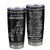 Personalized To My Bonus Daughter Viking Tumbler From Stepfather Stainless Steel Cup I Am So Proud Of You Runes Viking Stepdaughter Christmas Travel Mug | siriusteestore
