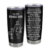 Personalized To My Bonus Son Viking Tumbler From Step Dad Stainless Steel Cup Whenever You Feel Overwhelmed Stepson Birthday Christmas Travel Mug | siriusteestore