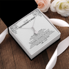 Alluring Beauty Necklace | Personalized To My Boyfriend's Mom Necklace I Fell In Love With Your Son Boyfriends Mom Mother's Day Birthday Pendant Jewelry Customized Gift Box Message Card | siriusteestore