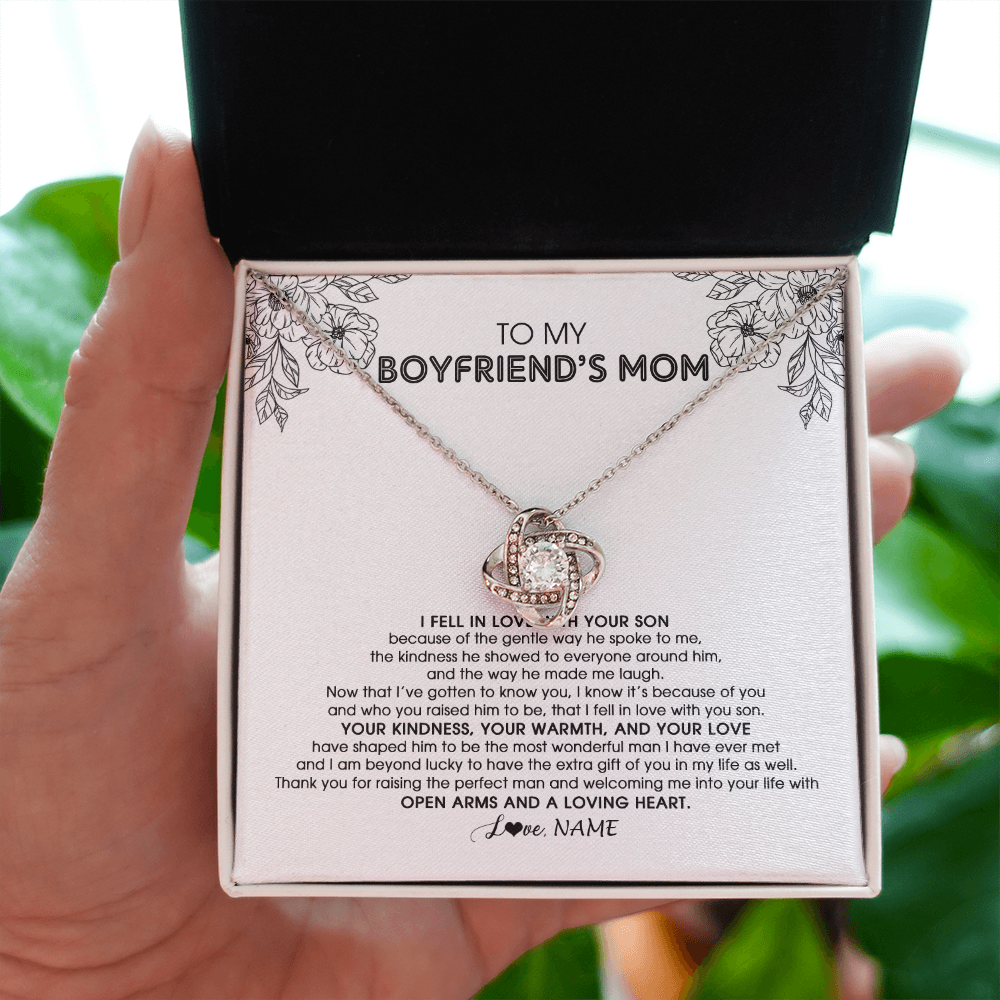 Mother and Son Necklace, Mom Gift, Mother's Day Gift from Son, Birthday Gift, Christmas Gift, Jewelry for Mom, Two Toned Box