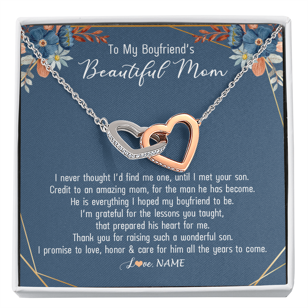 Necklace for boyfriends mom hot sale