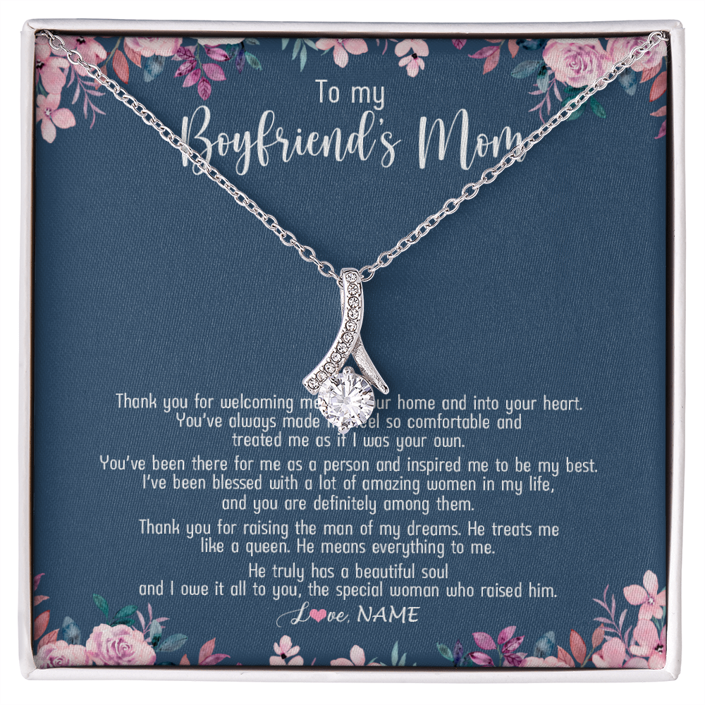 Gift for Mom, Mother's Day Gift, Gift from Daughter, Mother Daughter Gift, Gift from Child, Gift for Mom, Mothers Day Necklace, Personalize Silver