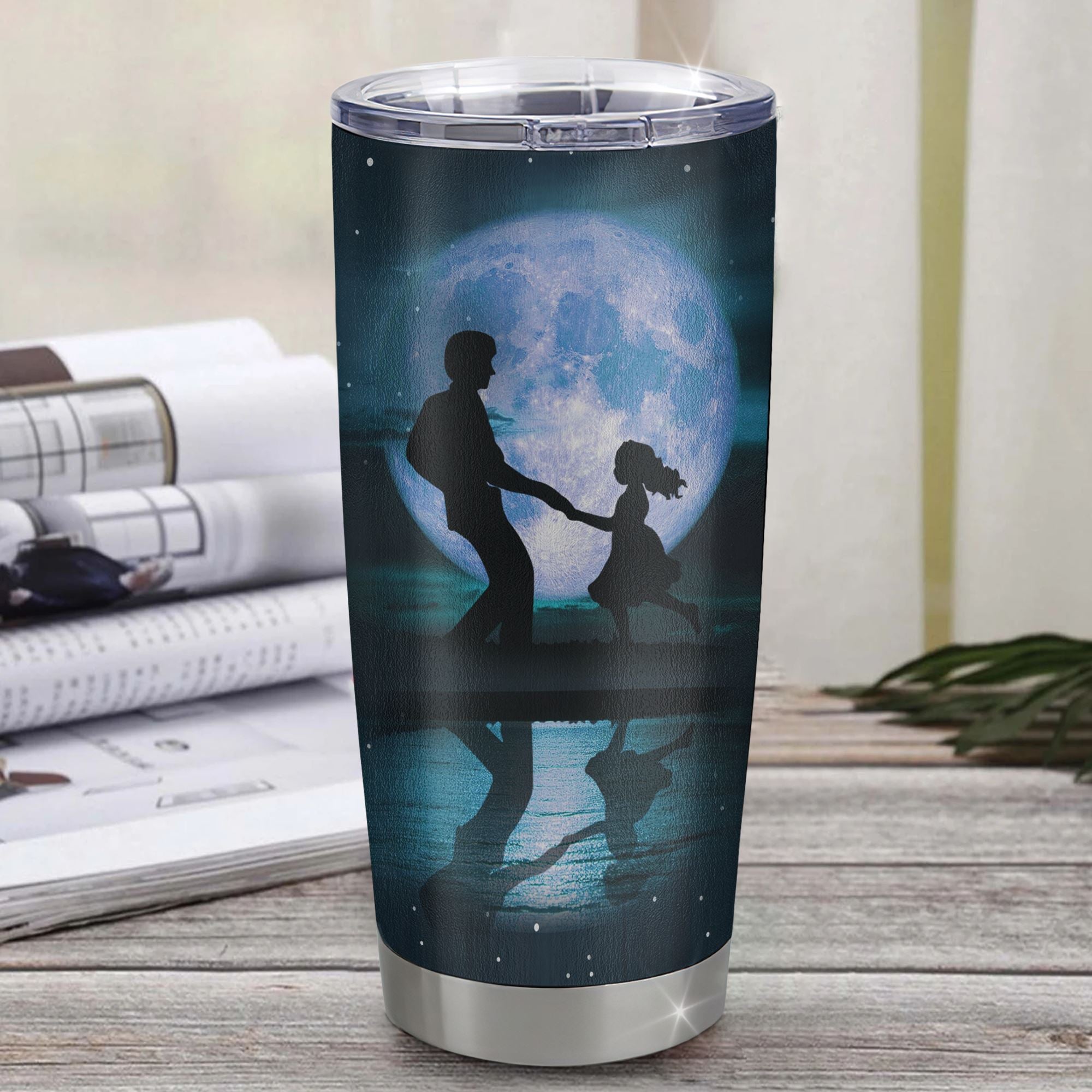 Personalized To My Dad From Daughter Stainless Steel Tumbler Cup Never Forget YOu Are The First Man I Ever Loved Dad Fathers Day Birthday Christmas Travel Mug | siriusteestore