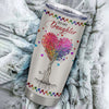Personalized To My Daughter From Mom Mother Stainless Steel Tumbler Cup Colorful Tree Never Forget I Love You Daughter Birthday Graduation Christmas Travel Mug | siriusteestore