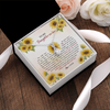 Alluring Beauty Necklace | Personalized To My Daughter In Law Necklace from Mother In Law I Will Forever Love You Daughter In Law Jewelry Birthday Wedding Day Customized Message Card | siriusteestore