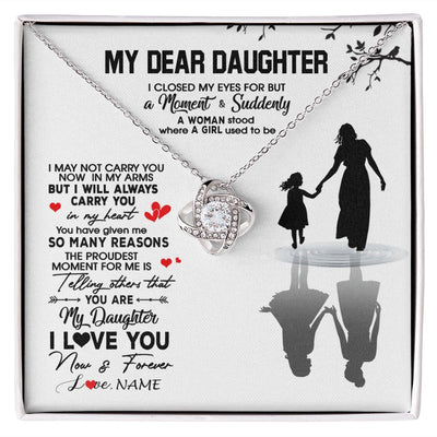 To My Daughter | Baby Girl | Mom | Heart Necklace – glamgifts4you