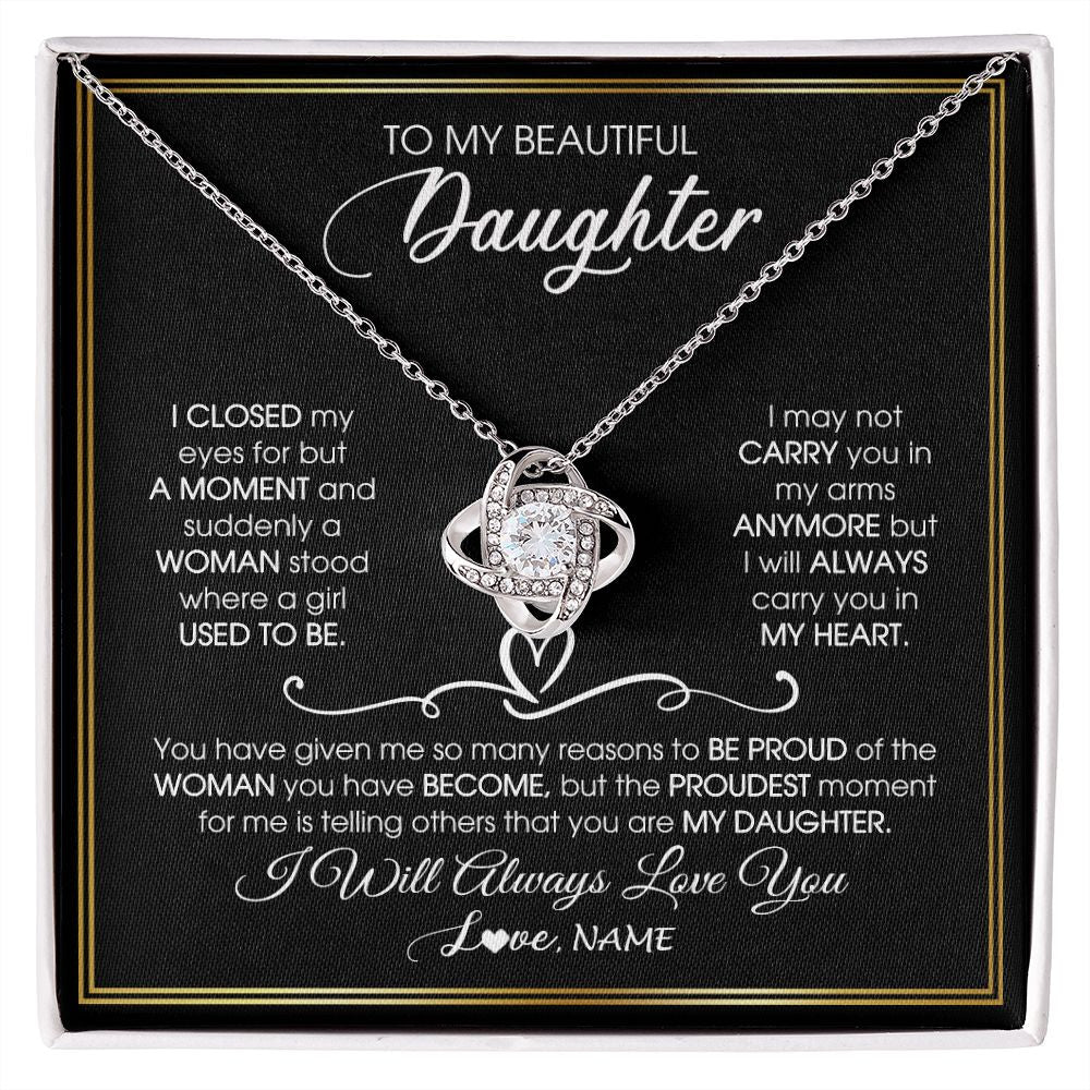 Letter to Mom and Dad from Daughter - Christmas Personalized Gifts