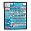 Personalized To My Goddaughter Blanket From Godmother Never Forget How Much I Love You Butterfly Goddaughter Birthday Christmas Customized Bed Fleece Blanket | siriusteestore