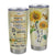 Personalized To My Goddaughter From Aunt Auntie Stainless Steel Tumbler Cup Never Forget I Love You Sunflower Goddaughter Birthday Graduation Christmas Travel Mug | siriusteestore