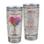 Personalized To My Goddaughter From Godmother Aunt Stainless Steel Tumbler Cup Colorful Tree Never Forget I Love You Goddaughter Birthday Graduation Christmas Travel Mug | siriusteestore