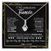 Alluring Beauty Necklace | Personalized To My Gorgeous Fiancee Necklace From Fiance My Life My Love Future Wife Birthday Valentines Day Christmas Customized Gift Box Message Card | siriusteestore