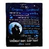 Personalized To My Gorgeous Girlfriend From Boyfriend Name I Love You Still Birthday Anniversary Valentine's Day Christmas Bed Quilt Fleece Throw Blanket | siriusteestore
