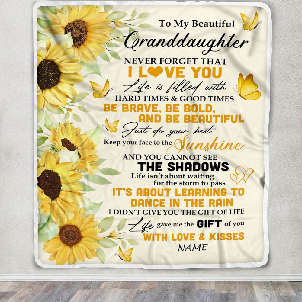 Family tee granddaughter 2025 blanket
