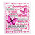 Personalized To My Granddaughter Blanket from Grandma Grandpa Inside This Blanket There is a Piece of My Heart For Birthday Christmas Fleece Blanket | siriusteestore