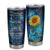 Personalized To My Granddaughter From Grandma Stainless Steel Tumbler Cup Be Brave Be Stronger Butterfly Sunflower Granddaughter Birthday Graduation Christmas Travel Mug | siriusteestore
