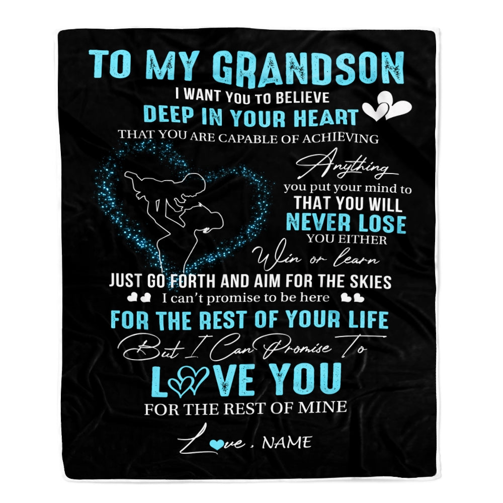 Grandson blanket from nana on sale