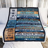 Personalized To My Husband Blanket From Wife I Love You Blessing Sweet Husband Birthday Anniversary Valentine's Day Christmas Customized Fleece Blanket | siriusteestore