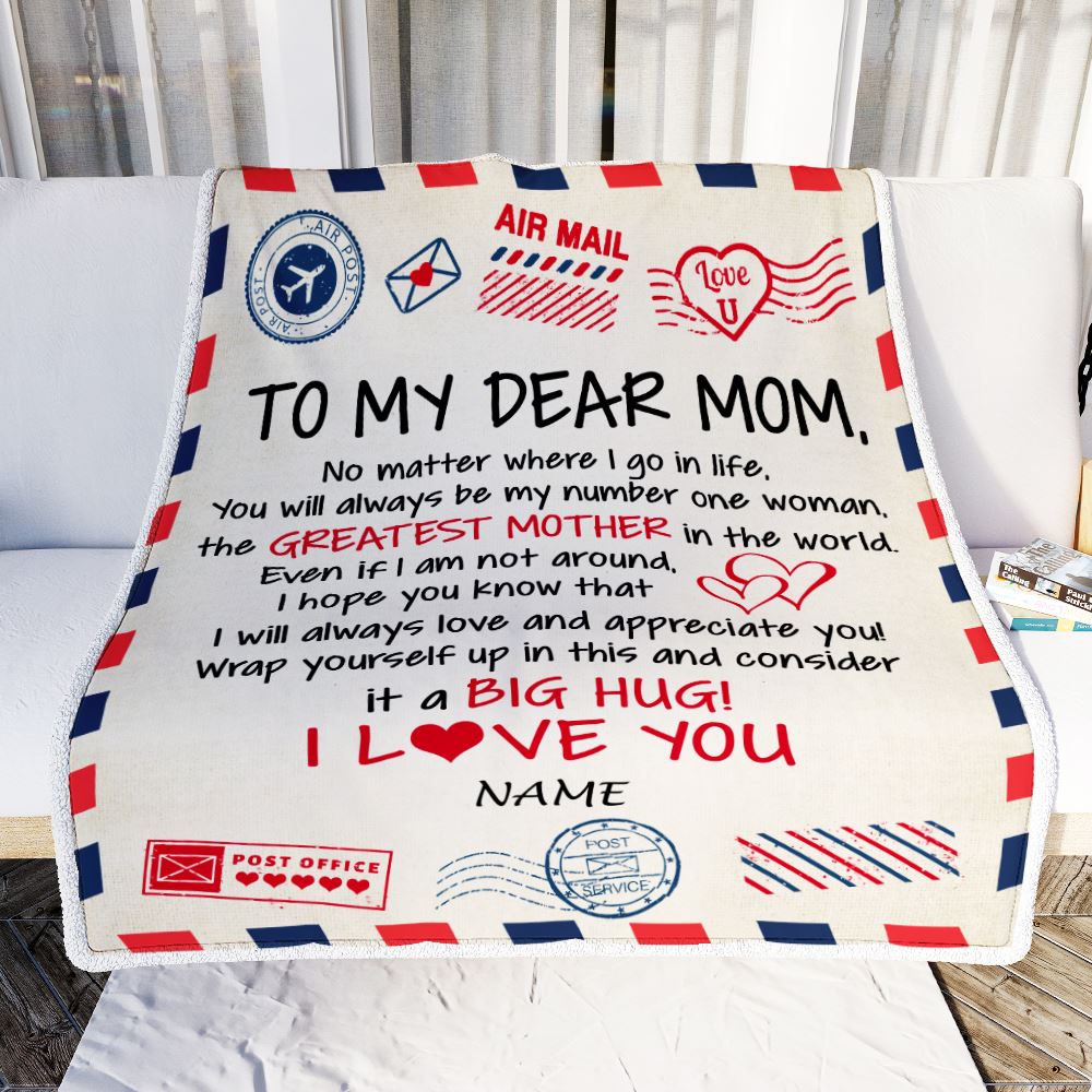 Mom Blankets Gifts for Mom from Daughter Son, Letter Warm Soft Throw  Blankets for Mom, Best Mom Ever Blankets, Mom Gifts for Birthday Christmas