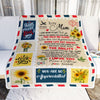 Personalized To My Mom Blanket From Daughter Son Mail Letter I Just Want To Say Thank You Mom Birthday Mothers Day Christmas Customized Fleece Throw Blanket | siriusteestore