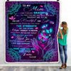 Personalized To My Mom Blanket From Daughter Son You Are Beautiful Butterfly Mom Birthday Mothers Day Christmas Customized Fleece Throw Blanket | siriusteestore