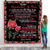 Personalized To My Mom Blanket from Daughter If I Could Give You One Thing in Life Mom Mother's Day Birthday Christmas Customized Fleece Blanket | siriusteestore