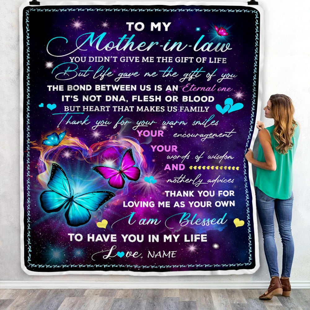 Mother in law blanket hot sale gift
