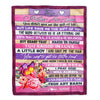 Personalized To My Mother In Law Blanket From Daughter Heart Makes Us Family Butterfly Flower Birthday Mothers Day Christmas Customized Fleece Throw Blanket | siriusteestore