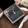 Alluring Beauty Necklace | Personalized To My Mother In Law Necklace From Daughter In Law You Are My Bonus Mom Jewelry Birthday Mothers Day Christmas Customized Gift Box Message Card | siriusteestore