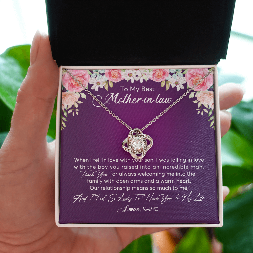 Mother in Law Necklace, Mother-In-Law Gift, Mom Gifts, Mother in