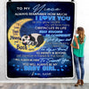 Personalized To My Niece I Love You Forever From Aunt Auntie Uncle Panda Niece Birthday Christmas Thanksgiving Graduation Customized Fleece Blanket | siriusteestore