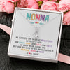 Alluring Beauty Necklace | Personalized To My Nonna Necklace From Grandkids Granddaughter We Squeezed This Necklace Nonna Birthday Mothers Day Jewelry Customized Gift Box Message Card | siriusteestore