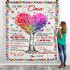 Personalized To My Oma Blanket From Grandkids Never Forget That I Love You You Mean The World to Me Oma Birthday Mothers Day Christmas Fleece Blanket | siriusteestore