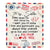 Personalized To My Sister Blanket From Brother I Love You Hugs Air Mail Letter Birthday Christmas Thanksgiving Graduation Customized Fleece Blanket | siriusteestore