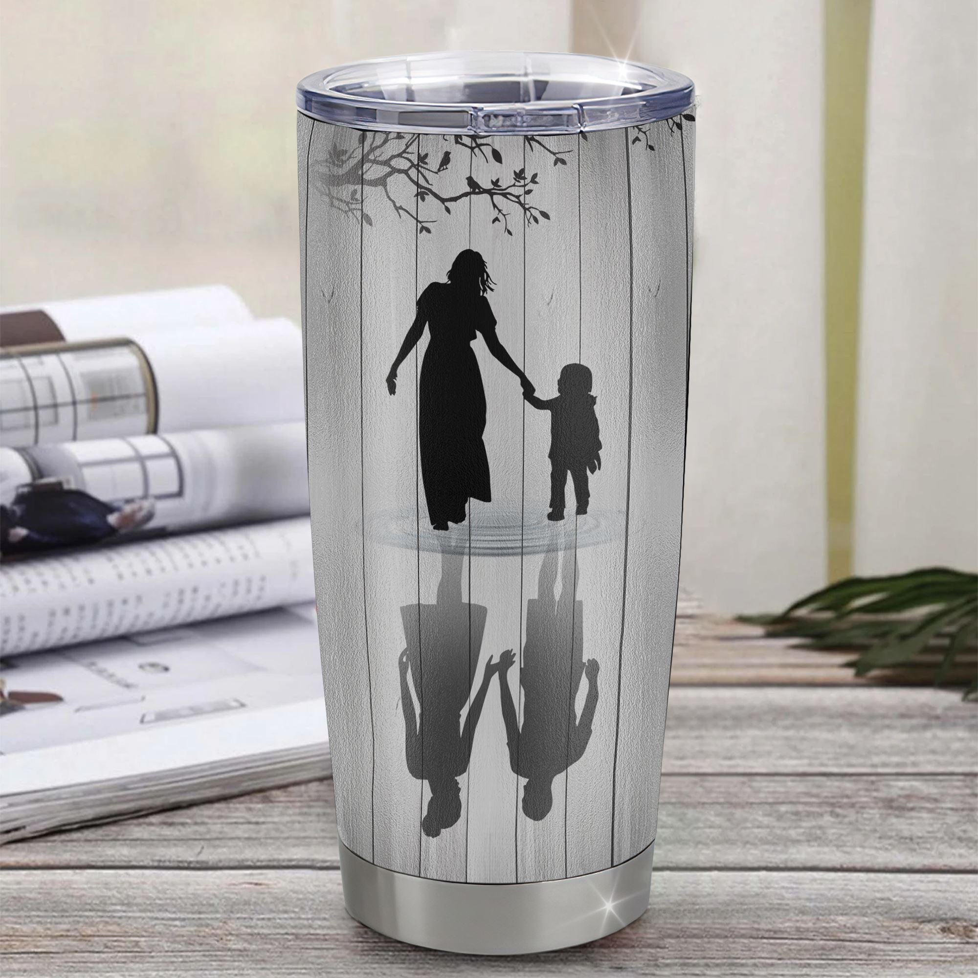 Personalized To My Son Nephew From Mom Mother Stainless Steel Cup I Love You Letters For Him Son Birthday Graduation Christmas Travel Mug | siriusteestore