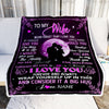 Personalized To My Wife Blanket From Husband I Love You Forever And Always Wife Valentine Christmas Wedding Anniversary Customized Fleece Blanket | siriusteestore
