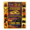 Personalized To My Wife Blanket From Husband Name Sunset I Love You Birthday Anniversary Wedding Valentine's Day Christmas Gift Bed Quilt Fleece Throw Blanket | siriusteestore