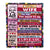 Personalized To My Wife Blanket From Husband Wood Never Forget That I Love You Wife Anniversary Valentines Day For Her Wedding Christmas Fleece Throw Blanket | siriusteestore