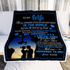 Personalized To My Wife Blanket Her Wife From Husband The Queen Of This Family Wife Birthday Anniversary Valentines Day Christmas Customized Fleece Blanket | siriusteestore